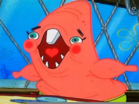 patrick faces spongebob|More.